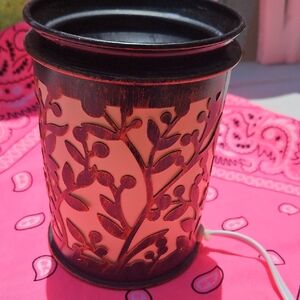 Elegant Brown and Cream Home Accent